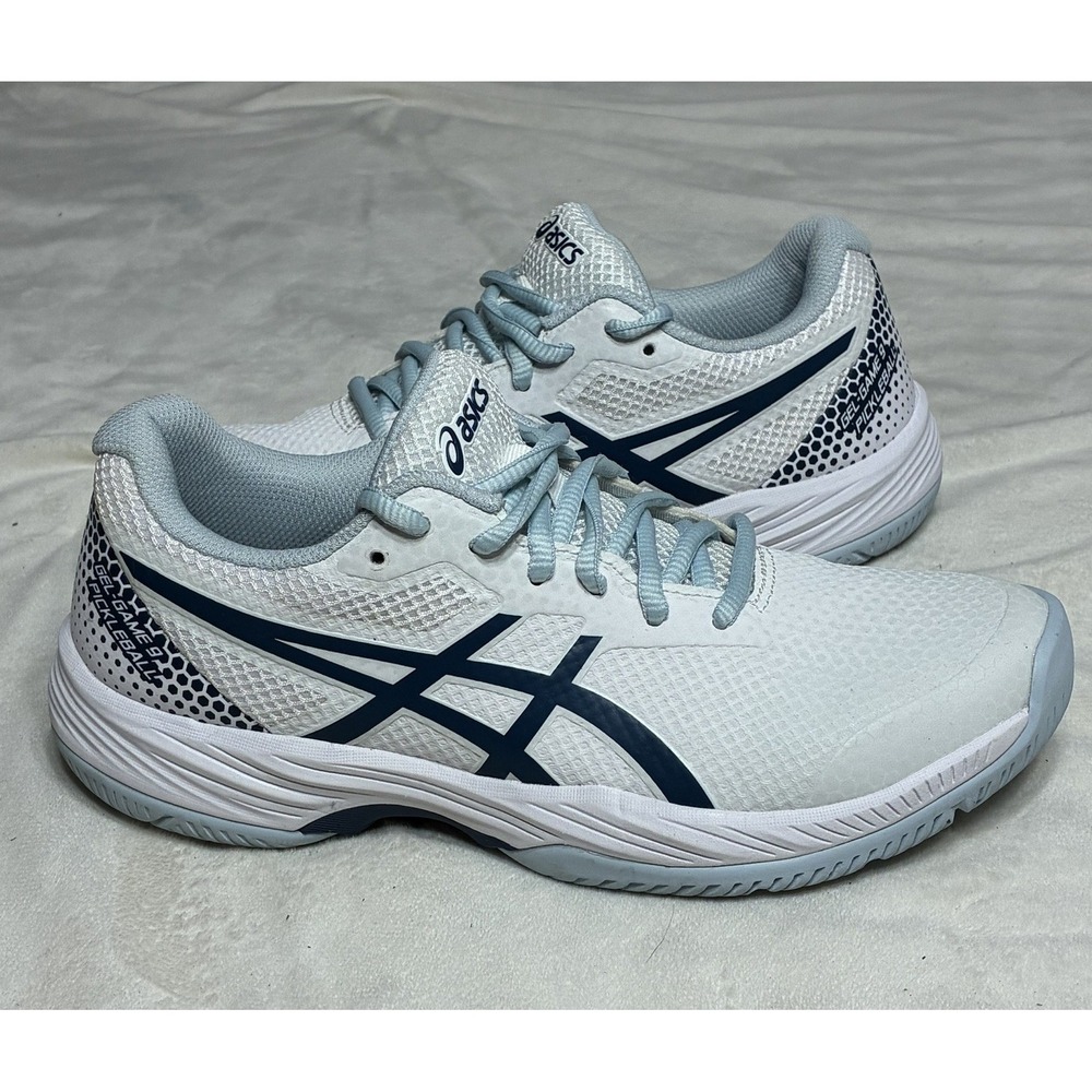 Asics Gel-Game 9 Women's 7 Tennis Pickleball Shoes 1041A337-101 White